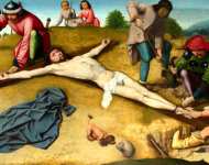 Gerard David - Christ Nailed to the Cross